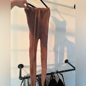 Forever 21 brown ripped leggings 🤎